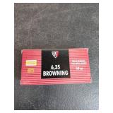 Fiocchi 6.35 Browning Ammunition