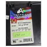 Hornady 6.5 Creedmoor 140 gr BTHP