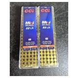 Two Boxes of CCI Mini-Mag .22 LR Ammo