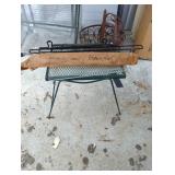 Small Metal Patio Side Table