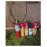 Spray Cans and Torch