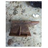 Rustic Cast-Iron Anvil Tool