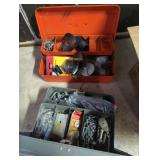 Two Toolboxes With Assorted Hardware