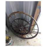 Early Iron Wagon Wheels- 2