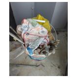 Bucket of Large Nail Stakes