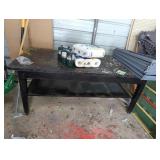 Black Two-Tier Workbench