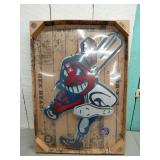 Hex Head Metal Wall Art Sign