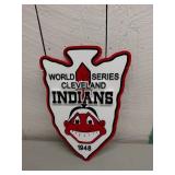 1948 Cleveland World Series Sign