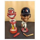 Two Broken MLB Bobbleheads