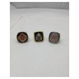 Three Championship Rings