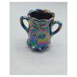 Iridescent Glass Miniature Mug