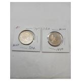 1979 and 1980 Susan B. Anthony Dollars