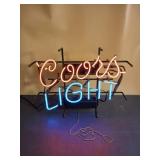 Coors Light Neon Bar Sign