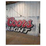 Coors Light Metal 3pc Sign Set