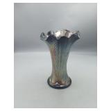 North Wood Iridescent Glass Vase