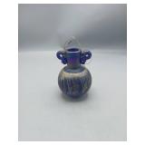 R C 4IN Iridescent Glass Vase