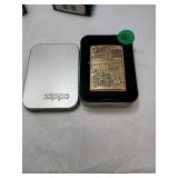 Limited Edition Brass Zippo Lighter