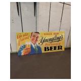 Yuenglingï¿½s Metal Beer Sign 17ï¿½39