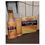 Miller Genuine Draft Metal Sign