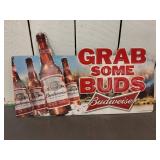 Budweiser Metal Sign, 33ï¿½19