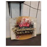 Budweiser Select Metal Sign