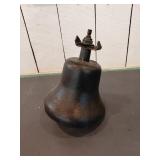 Cast Iron Bell with Mounting Hardware