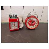 Coca-Cola Novelty Clock and Alarm Set