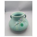Weller Pottery F-2 Handled Vase
