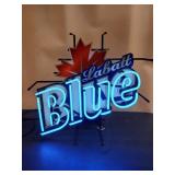Labatt Blue Neon Sign Display