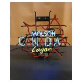 Molson Canadian Lager Neon Sign