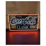 Coca-Cola Neon Sign 27x17in