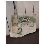 Bud Light Lime Metal Sign
