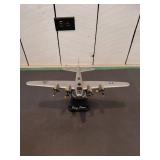 Flying Fortress Clock Model Airplane