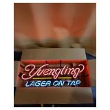 Yuengling Lager Neon Sign, 28x11in