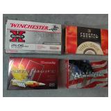 Four Boxes of 25-06 Rem Ammunition