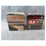 Two Boxes of 20-Gauge Ammunition