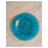 Westmoreland Glass Turquoise Plate