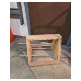 Homemade Wooden Wire Reel Frame