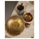 Brass and Pewter Tableware
