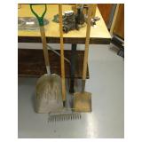 Gardening Tools with Wood Handles