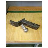 Steel Trailer Hitch with Ball Mount
