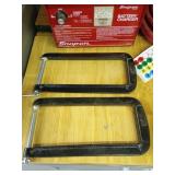 Two 12-Inch C-Clamps