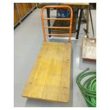Wood and Metal Platform Cart, 48 x 24