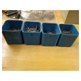 Steel Nails in Blue Bins
