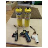Map-Pro Blow Torches and Fuel Cylinders