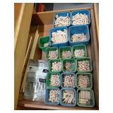 Wooden Dowels and Cabinet Hinges