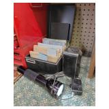 Flashlight, Electric Pencil Sharpener, Sandpaper S