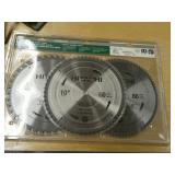 Hitachi 3-Pack 10-Inch Saw Blades
