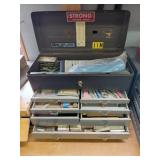 Metal Tool Chest with Contents