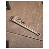 Aluminum Pipe Wrench by RIDGID